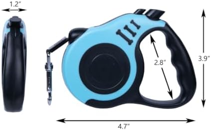 Retractable Dog Leash 10ft, Tangle-Free Expandable Leash - Image 2