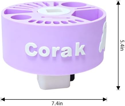 Personalized 3D Printed Pet Grooming Organizer, Rotating Holder - Image 2