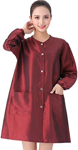 Professional Salon Smock Stylist Jacket Waterproof Hairdresser Cape Barber by TILYIALA