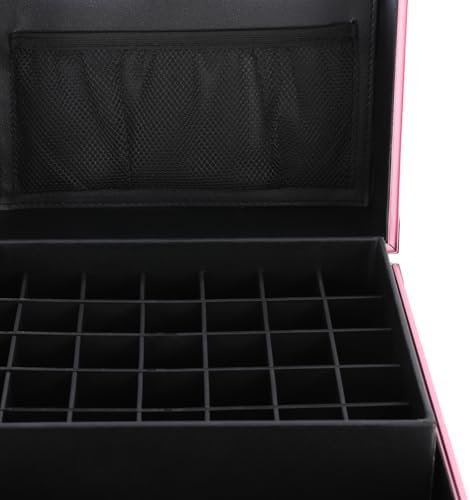 Portable Rolling Travel Nail Desk, Foldable Nail Tables Travel Cosmetic Trolley - Image 6