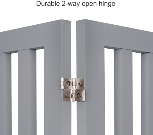 unipaws 36”H Free Standing Pet Gate - Image 7