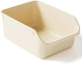 Rabbit Litter Box with Low Entry, High Back Splash Guard by Pawsayes