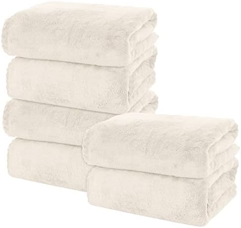 MOONQUEEN 6 Pack Premium Bath Towel Set by MOONQUEEN