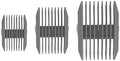 PG100/PG100 Plus Guide Combs for Pet Grooming Vacuum by AiRiOBO
