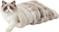 3 in 1 Semi-Enclosed Self Warming Burrow Cat Bed Sleeping Cave by GOOPAWS