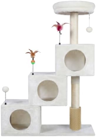 YUNIQUE Small Cat Tree for Indoor Cats, Cat Tower by YUNIQUE
