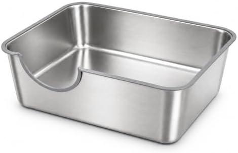 Stainless Steel Litter Box by TownTime