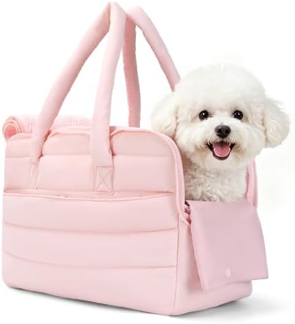 Dog Purse Carrier for Small Dog Cat up to 13lbs, Lightweight Pet Carrier by CleverCode