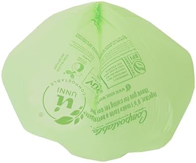 UNNI 4 Gallon Compostable Bags, 15 Liter, Extra Thick 0.75 Mil - Image 4