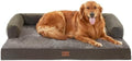 Orthopedic Dog Bed for Extra Large Dogs, Dark Green by CasaPaw
