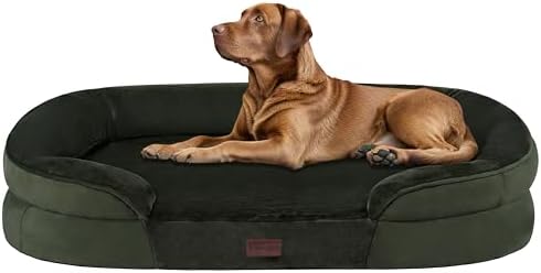 Dwanton Orthopedic Waterproof X-Large Dog Bed Sofa, Gel Memory Foam by DWANTON