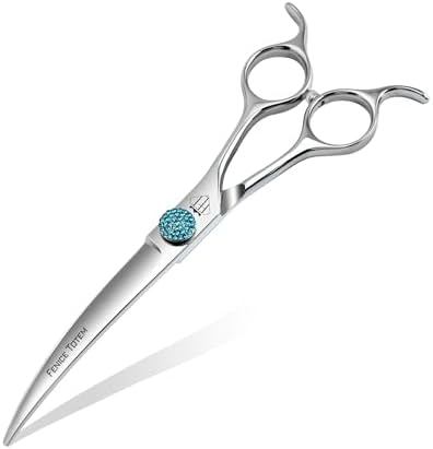 Fenice Professional Grooming Curved Shear: 30 Degree Super Curves Scissors by FENICETOTEM