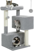 Small Cat Tree for Kittens, 32 in Cat Tower by UYMI