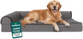 FurHaven Orthopedic Dog Bed for Large Dogs, L-Shaped Chaise Mattress by FurHaven