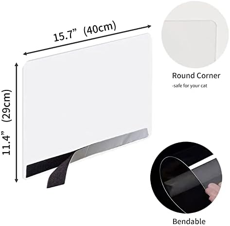 Oncpcare 6 Pack Cat Litter Box Pee Shields, High Side Open Top Kitty Pan Shield - Image 2