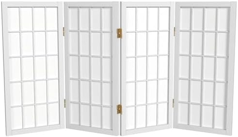 2 ft. Short Desktop Window Pane Shoji Screen by RedLantern