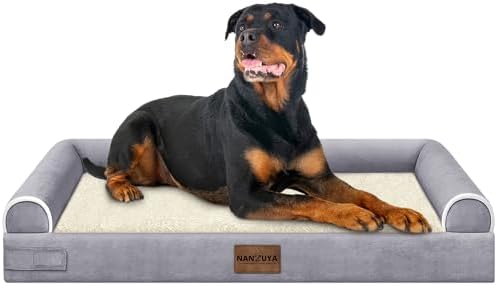 NANUYA Orthopedic Dog Bed for XX-Large Dogs, 44 x 34 Inch by Nanuya