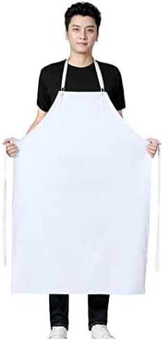 Unisex Waterproof Rubber Vinyl Apron Chemical Resistant Apron by Jaspfct