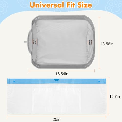 BKNOOU 2 Pack Self Cleaning Litter Box Waterproof Pads - Image 5