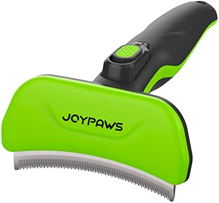 Pet Grooming Brush for Dogs and Cats, Self-Cleaning Undercoat Deshedding Tool by PetSuppliesManufacturer