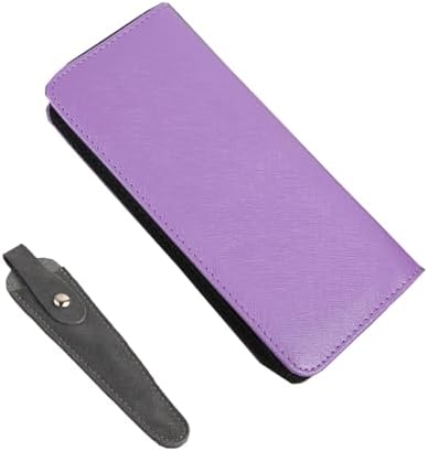 Haircutting Scissor Case with Zipper and A Leather Cover - Image 2