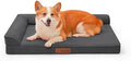 Rainmr Microsuede Dog Bed for Small & Medium Dogs by RainmrBedding