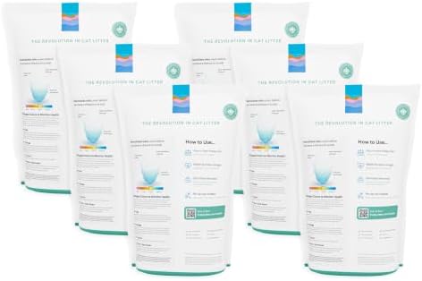 PrettyLitter Health Monitoring Cat Litter, Calm Aloe, 6 lb. Bags - Image 2