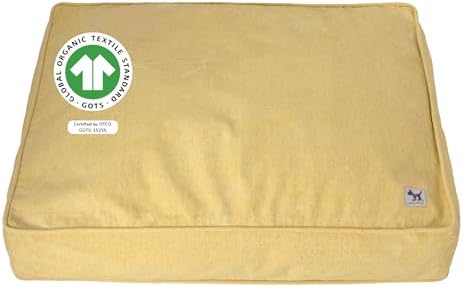 Molly Mutt Elysium Dog Bed Duvet Cover, GOTS-Certified 100% Cotton Canvas Cover by MollyMutt