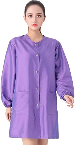 Professional Salon Smock Stylist Jacket Waterproof Hairdresser Cape Barber by TILYIALA