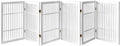 Urnporium Pet Dog Gate Freestanding, Strong Durable Folding Wooden Fence by Urnporium