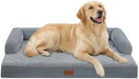 Waterproof Orthopedic Dog Bed for Large Dogs by CasaPaw
