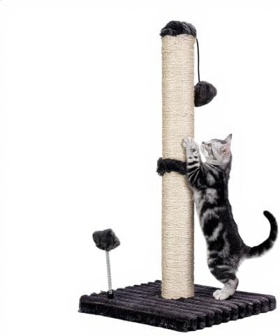 MECOOL Cat Scratching Post Premium Basics Kitten Scratcher Sisal Scratch Posts by MECOOL