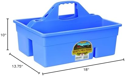 Little Giant® Plastic DuraTote | Horse Grooming DuraTote | Durable Tote Box - Image 2