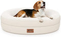 Waterproof Orthopedic Dog Bed for Medium Dogs, Light Beige by Wozoke