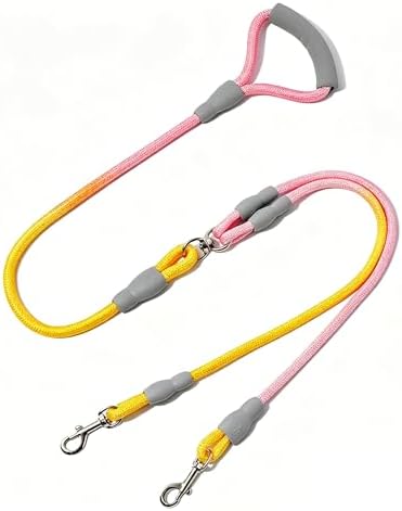 Double Dog Leash for Two Dogs Walking & Training Trangle Free by Unknown