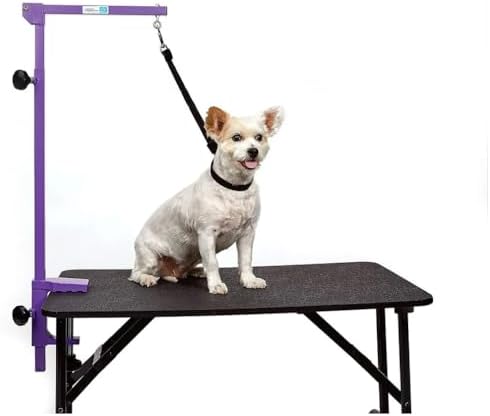 PUREPET Foldable Dog Grooming Arm Aluminum Clamp 48 Inch Choose Color or Set of - Image 7