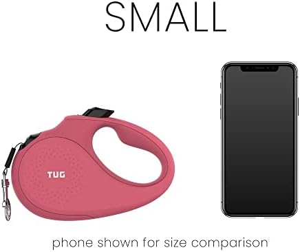TUG Monochrome 360° Tangle-Free Retractable Dog Leash | 16 ft Strong Nylon Tape - Image 4