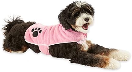 Bone Dry Embroidered Microfiber Pet Robe by BoneDry