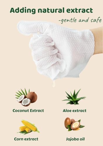 20-Pack Extra Thick Pet Cleaning Glove Wipes - Image 5