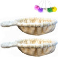 SHENGOCASE 2-Pack 13" Beige Cat Tree Tower Replacement Basket Lounger Hammock by SHENGOCASE