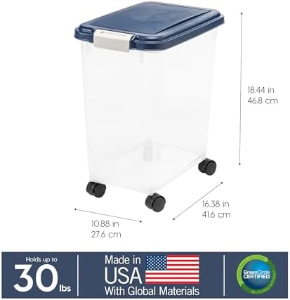 IRIS USA Dog Food Storage Container, Made in USA - Image 4
