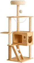 48.8" Modern Cat Tower, cat Tree by Unknown