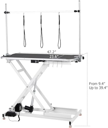 47 in Electric Dog Grooming Table - Image 2