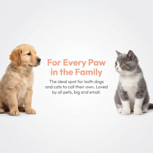Calming Dog Bed for Medium Dogs, Orthopedic Washable Pet Bed - Image 4