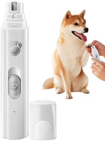 Electric Dog Nail Grinder Rechargeable Cats Toenail Grinder Device by Unknown