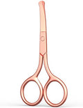 Nose Hair Scissors, Small Round Tip Safety Eyebrow Scissors by AsonTao