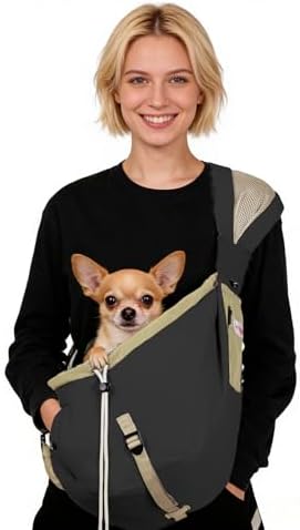 Dog Carrier Sling, Dog Carriers by SENIORBUDDAY