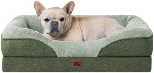 EHEYCIGA Orthopedic Dog Bed for Medium Dog, Memory Foam Dog Couch by EHEYCIGA
