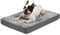 Waterproof Outdoor Medium Dog Bed Washable Crate Pad 30" Orthopedic Foam by Loveforfurrykids