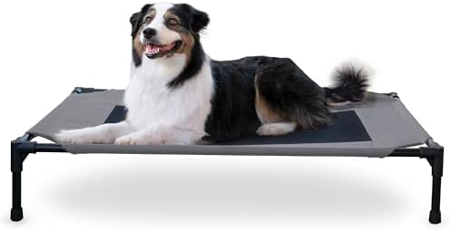 K&H Outdoor Elevated Dog Bed for Medium & Large Pets, Large 42x30in by KHPetProducts